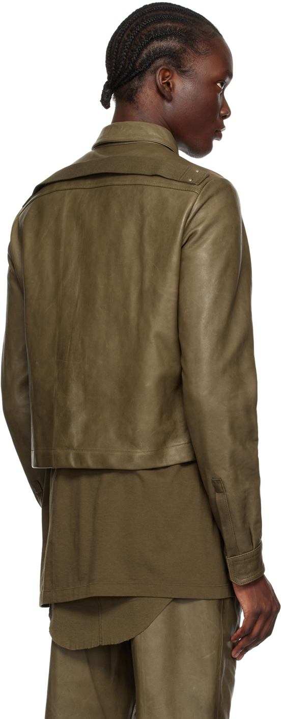 Khakis（カーキス） Owen Leather Coat 定価16万 Khakis Owen Leather Coat Black