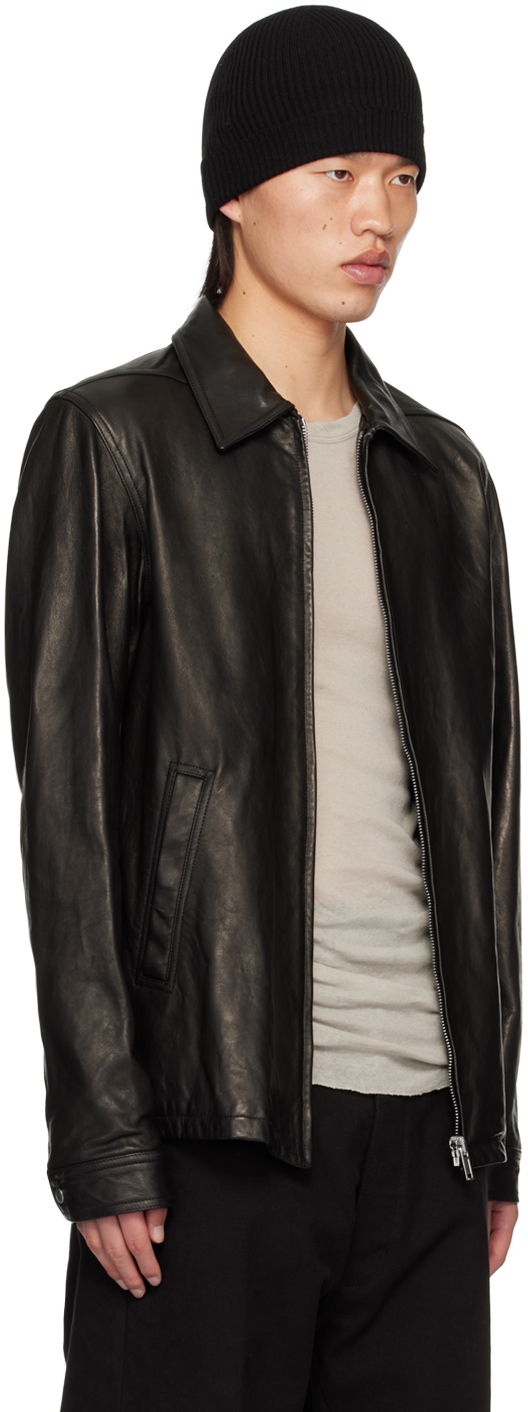 Black Porterville Brad Leather Jacket – On Sale Now with Up to 60