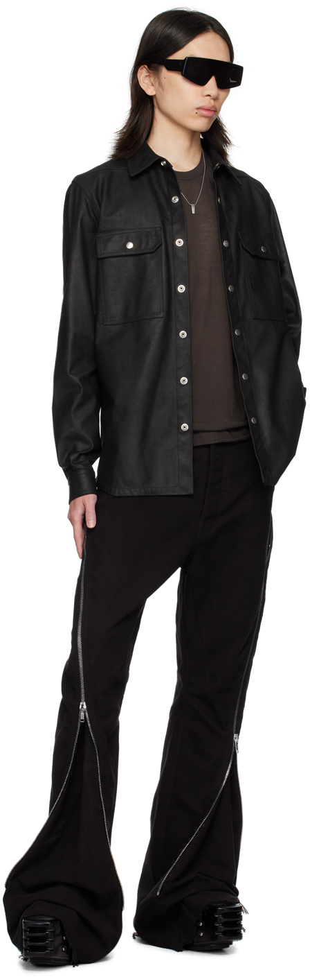 Rick Owens Black Porterville Bolan Banana Jeans - Pants