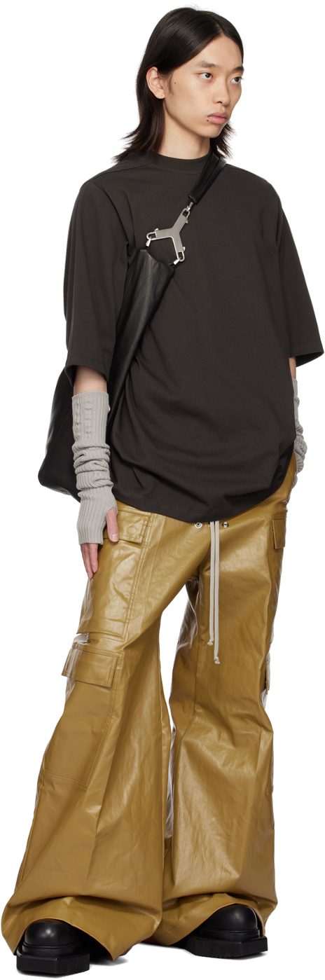 Rick Owens Gray Porterville Jumbo T-Shirt - T-Shirts