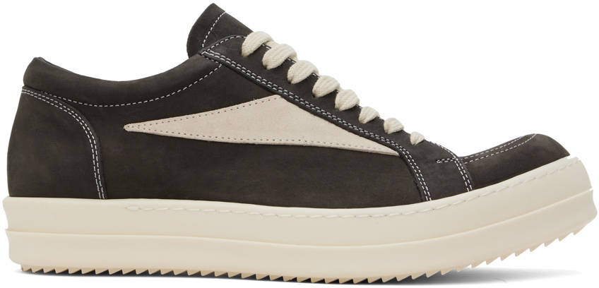 Rick Owens Gray Porterville Vintage Sneaks Sneakers - Casual