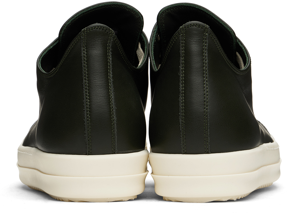 大人気! RICK OWENS Porterville スニーカー クール 履きやすい! Size 8 Rick Owens Porterville Low Top Sneaker Blue Leather