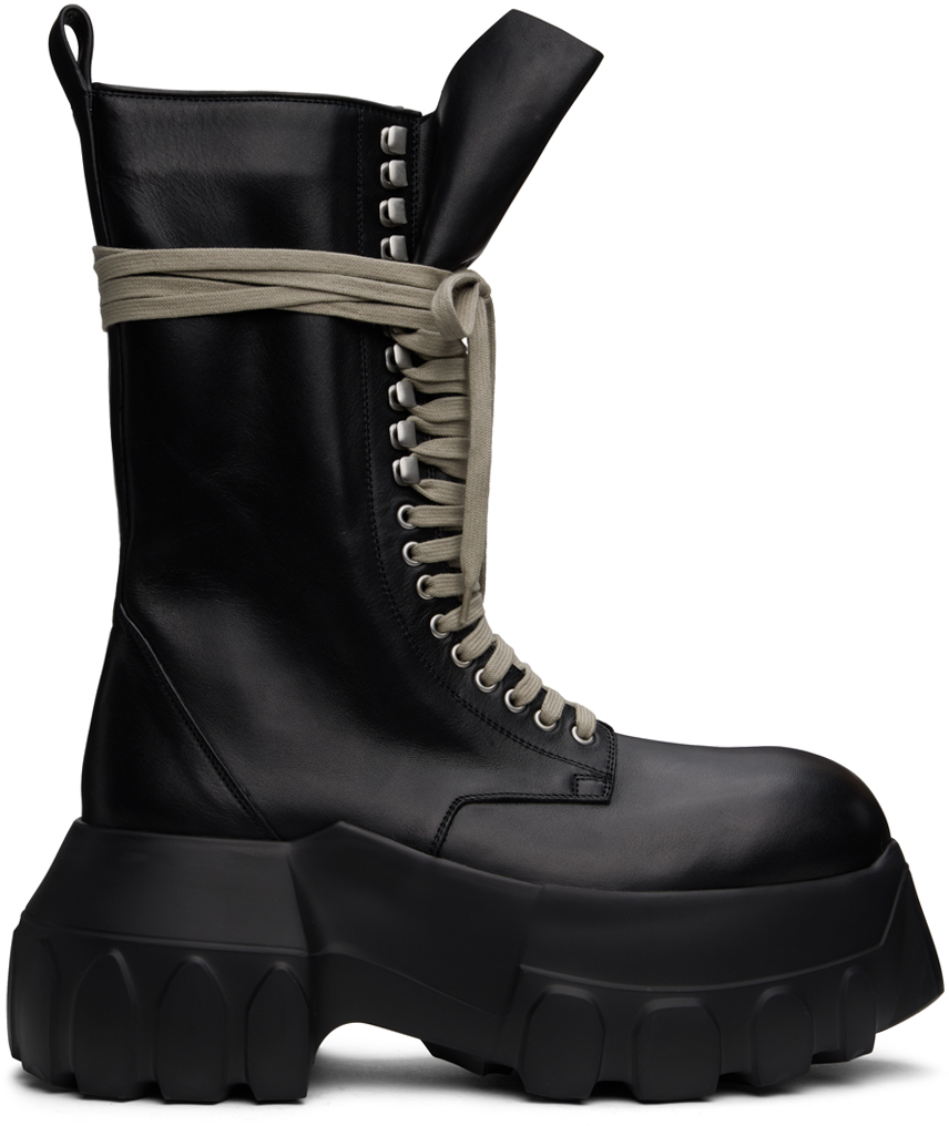 【送関込】RICK OWENS☆Porterville beatle mega tractor Rick Owens: Men's Porterville Beatle Mega Tractor (Black