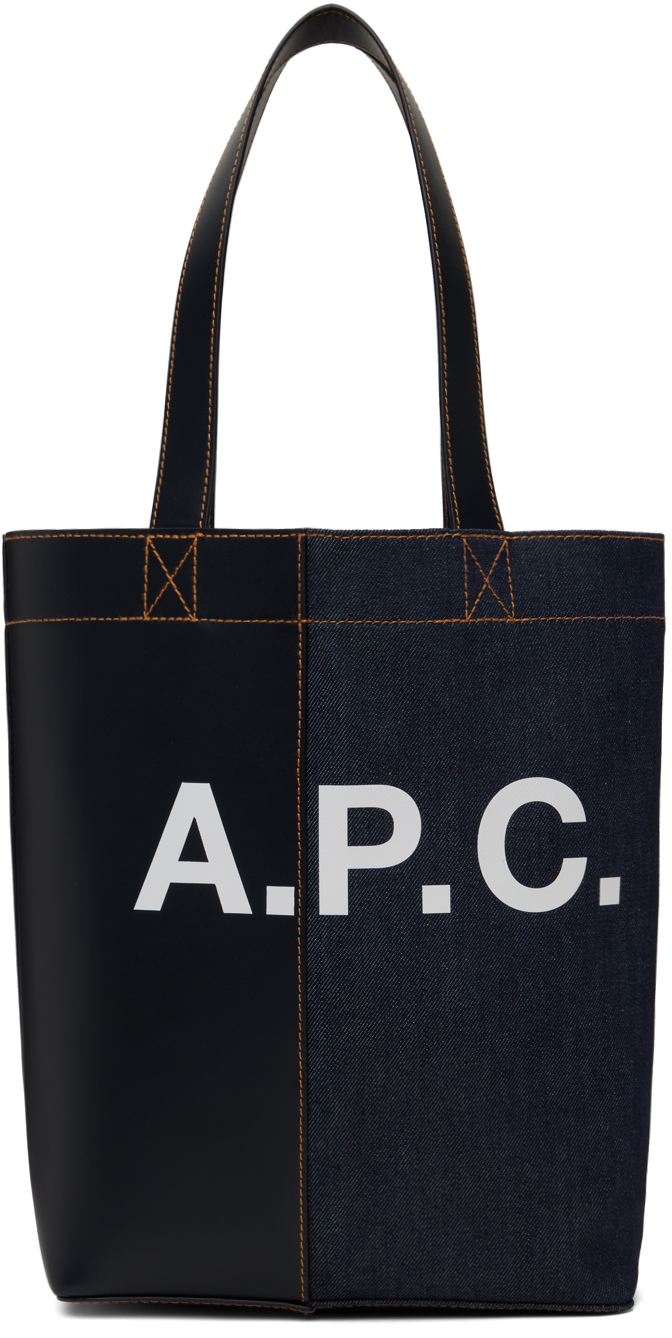★超特価★A.P.C.★25SS新作★Denim Axel EW Tote Bag Dark Navy Axel Tote Bag Dark Navy Blue – Above The Clouds