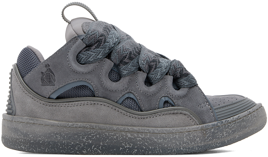 【関税込み】Lanvin グレー Curb スノーブーツ Lanvinのグレー Curb スノーブーツがセール中