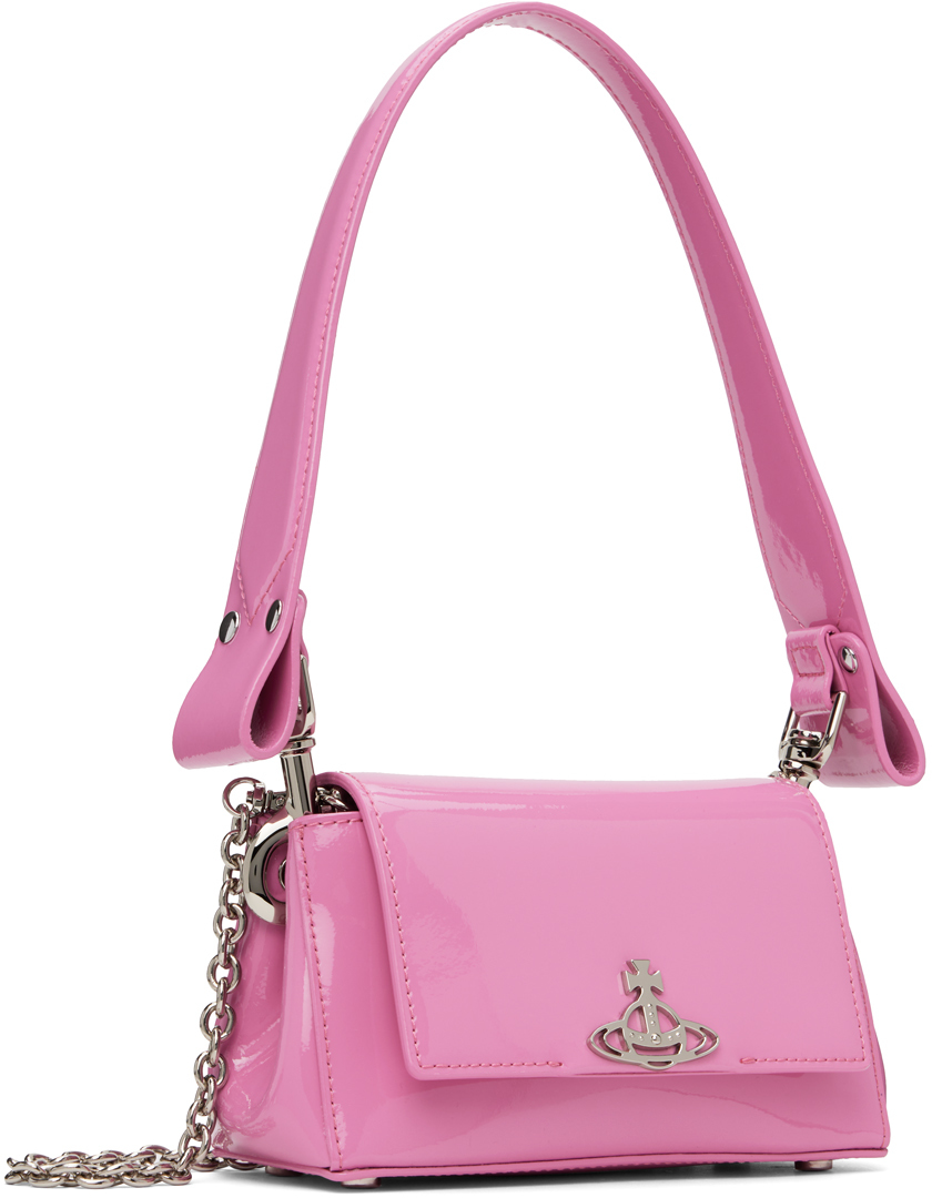 【関税&送料込】Vivienne Westwood Small Black Smooth Hazel S Hazel Small Handbag in BLACK | Vivienne Westwood®