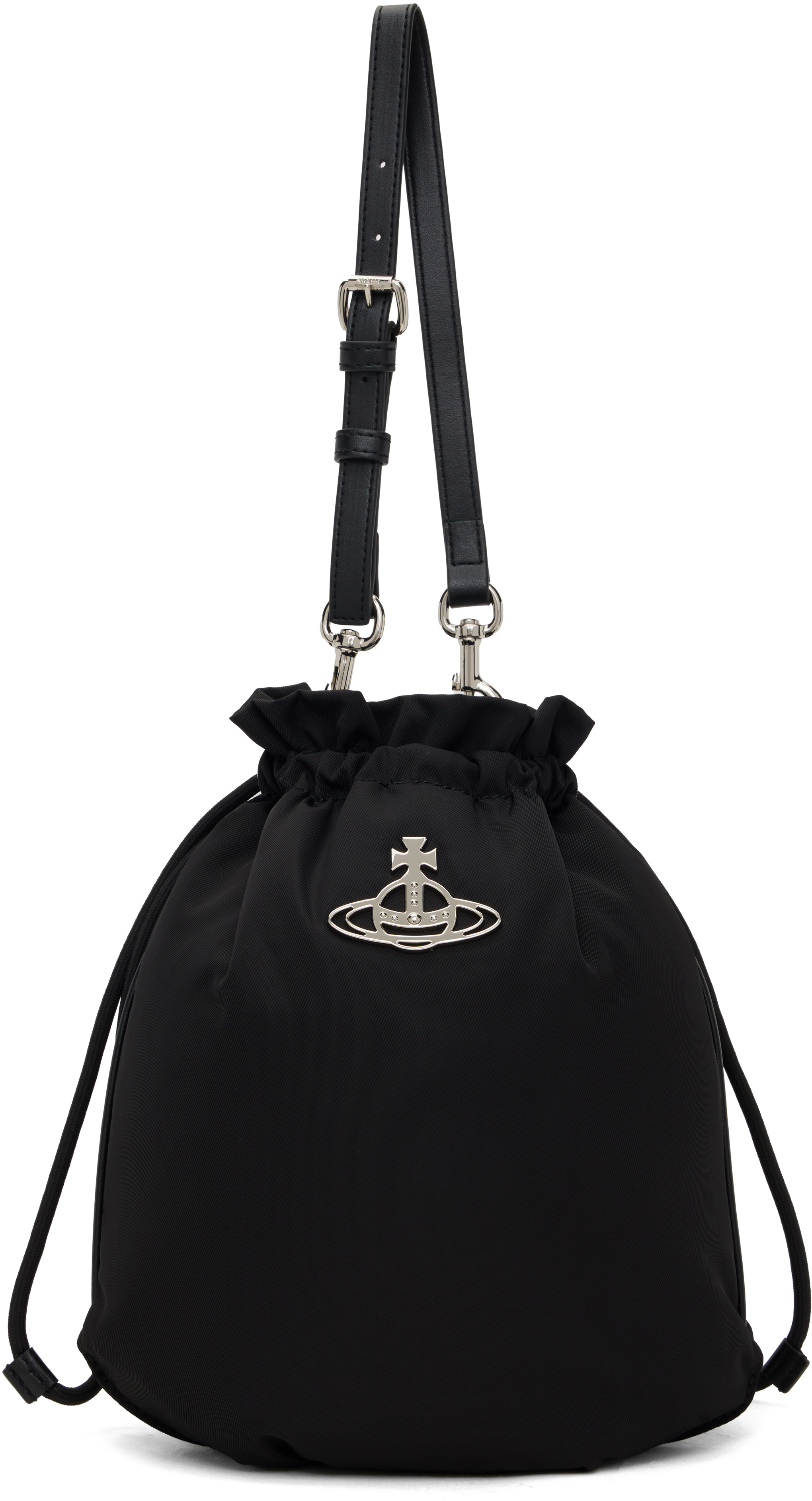 Vivienne Westwood Black Drawstring Pouch Set Bag - Handbags