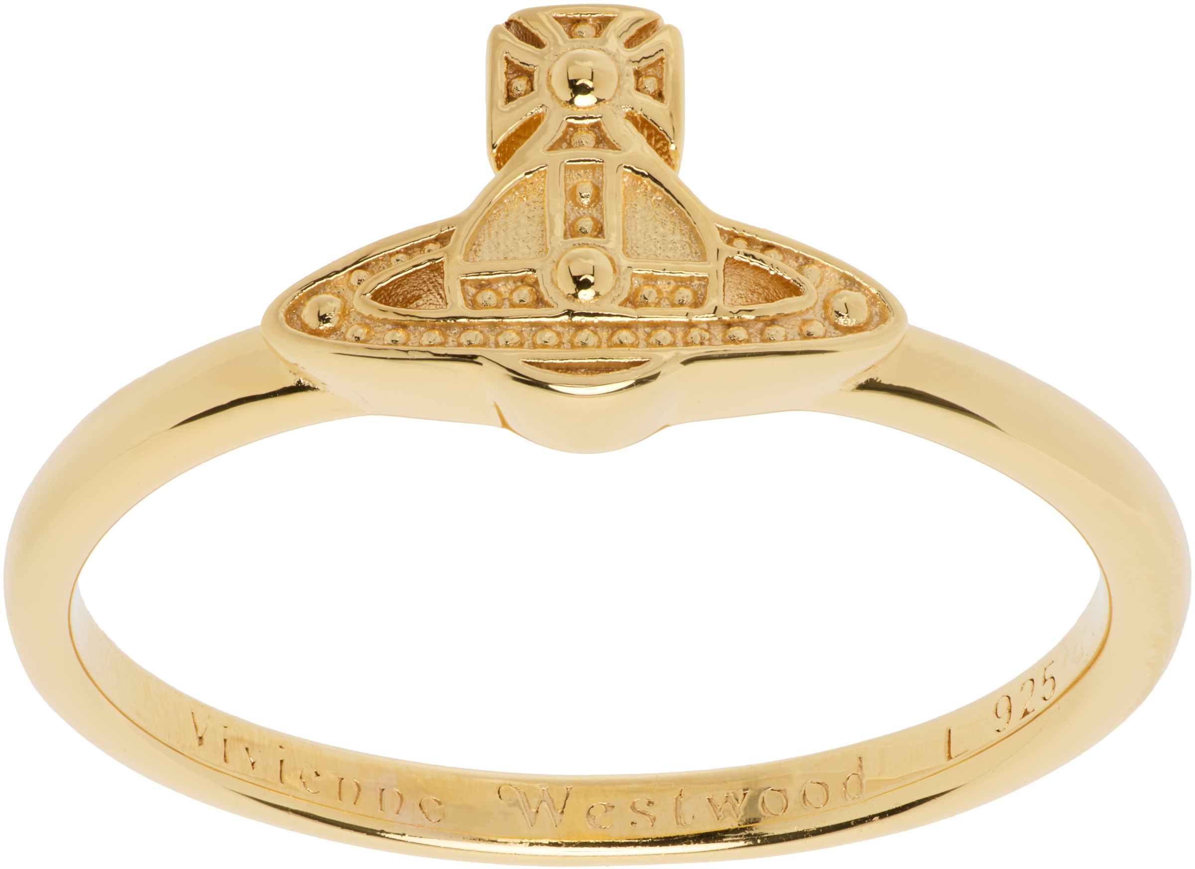 [Vivienne Westwood]★OSLO RING★関税込 Vivienne Westwood Gold Oslo Ring - Fashion Accessories