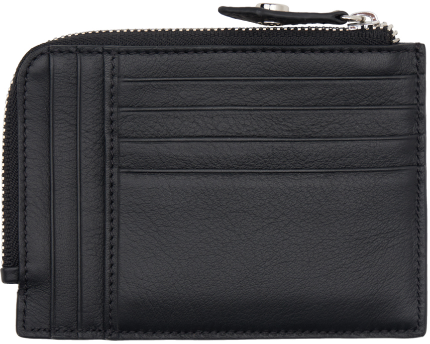 Vivienne Westwood Black Zip Card Holder - Bags - BeyondStyle