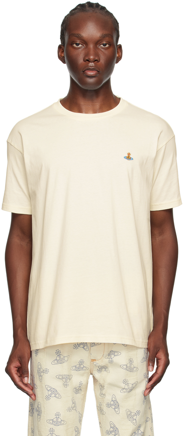 Vivienne Westwood White Classic Multicolour Orb T-Shirt - T