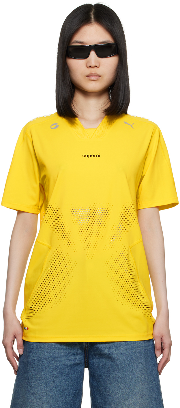 COPERNI Yellow PUMA Edition Football Jersey T-Shirt - T