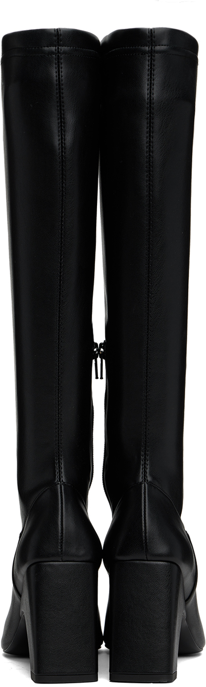 COPERNI Black Bridge Stretch Tall Boots - Boots - BeyondStyle