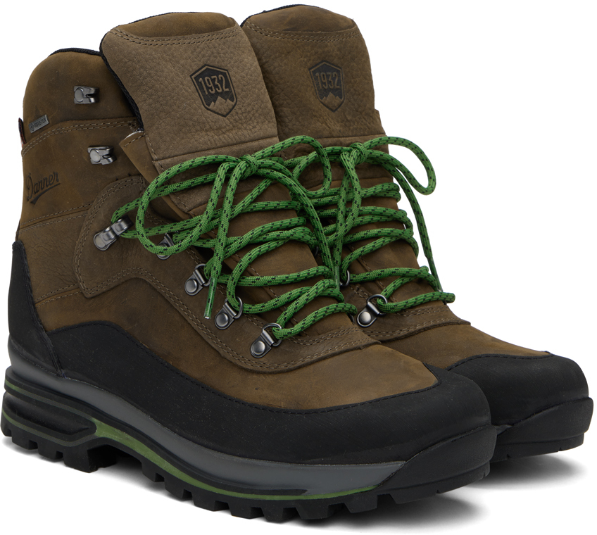 Danner Cragrat Hiking Boots with Green Laces - Size 10 Danner Crag Rat USA 7in Hiking Shoes - Men main image 3