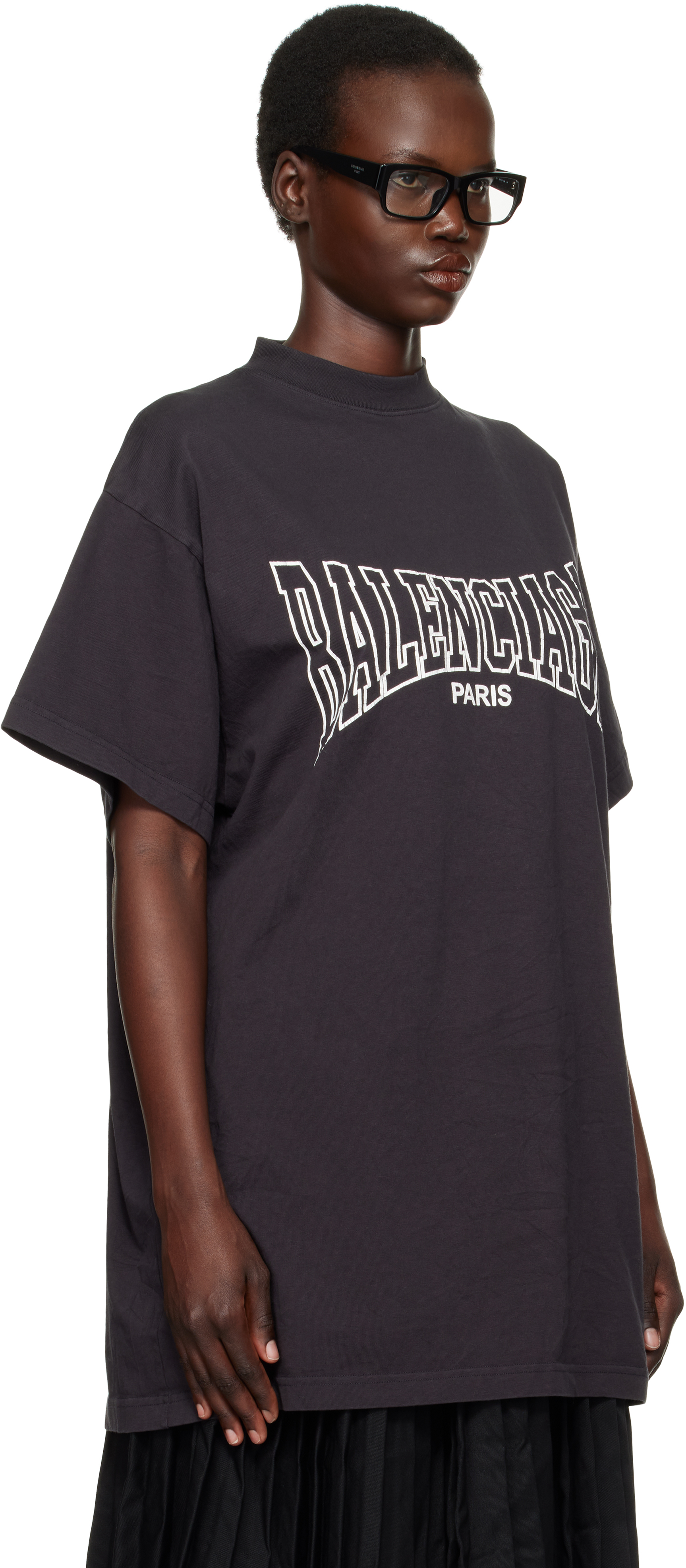 Balenciaga Black 'Balenciaga Boxing' Oversized T-shirt - T