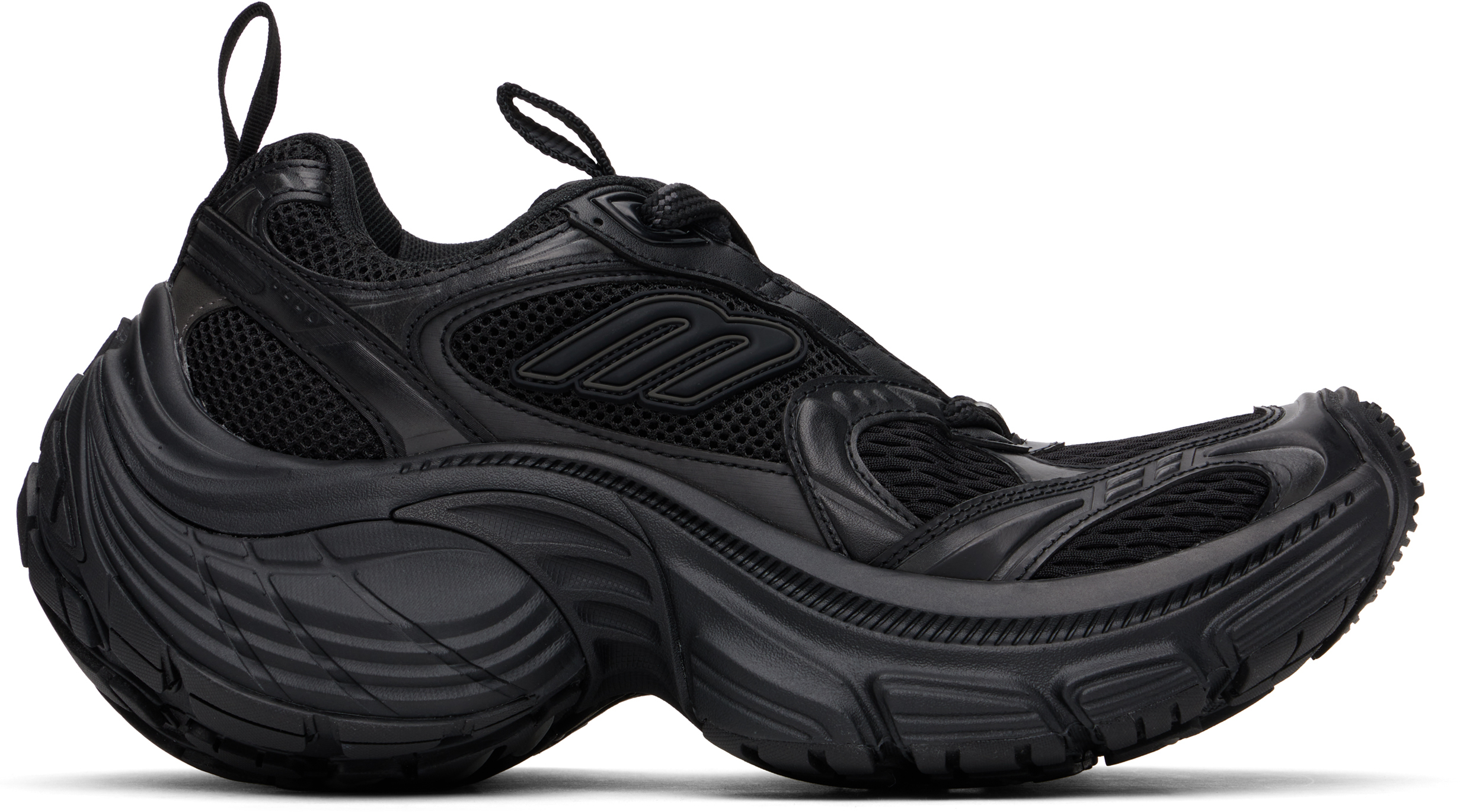 【関税＆送料込み】Balenciaga Black Sneakers Balenciaga 6XL sneakers for Men - Black in UAE | Level Shoes