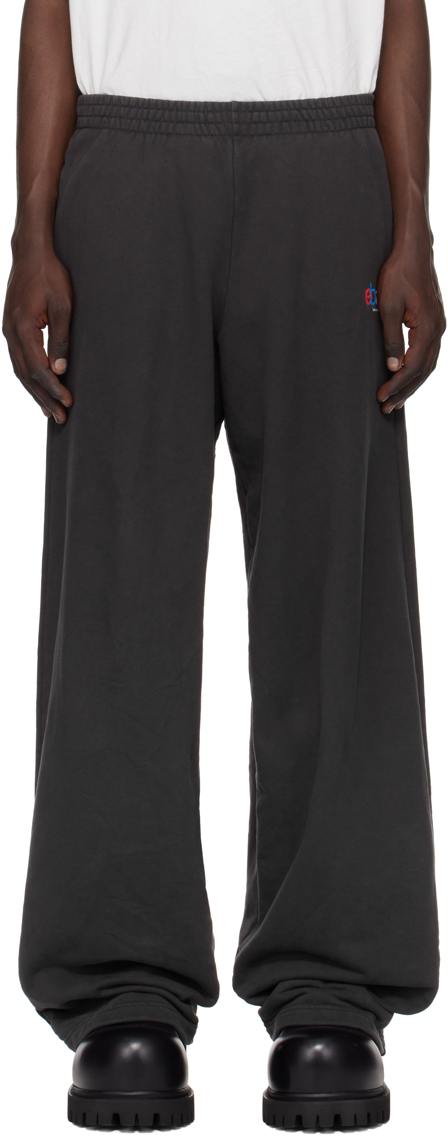 Balenciaga Black eBay Edition Baggy Sweatpants - Joggers