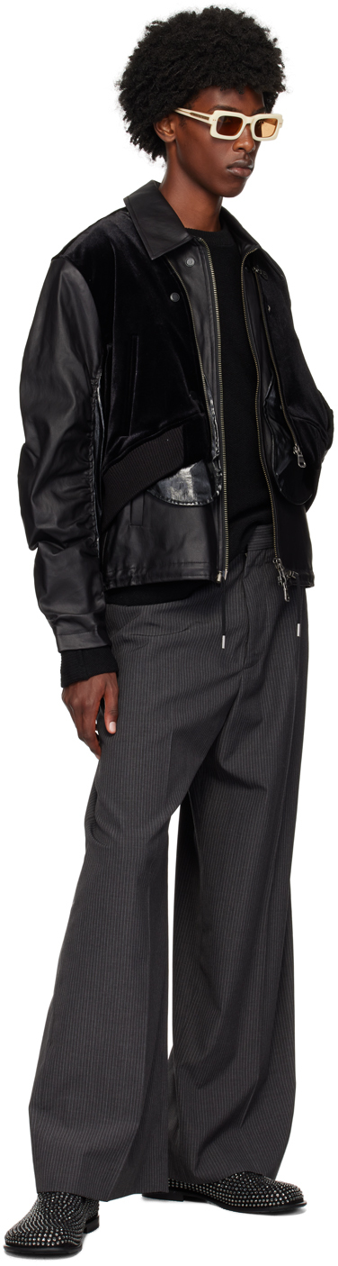 アウターその他 ANDERSSON BELL Vientine zip-up jacket awa627mBLACK A24FWWAM6 ANDERSSON BELL Black Bientain Zip-Up Jacket - Jackets