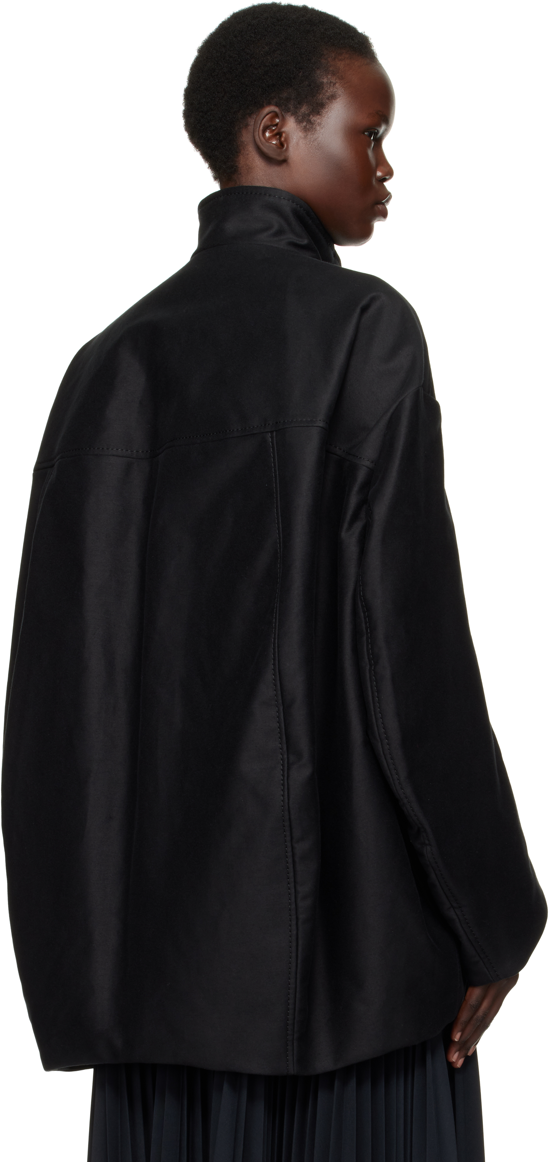 【関税&送料込み】Marni Jacket Marni Black Organic Cotton Oversized Jacket - Coats - Free