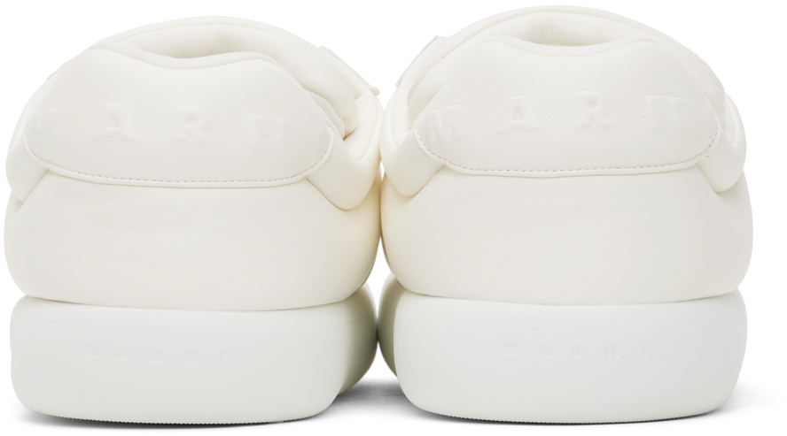 Marni White Leather Bigfoot 2.0 Sneakers - Casual Shoes