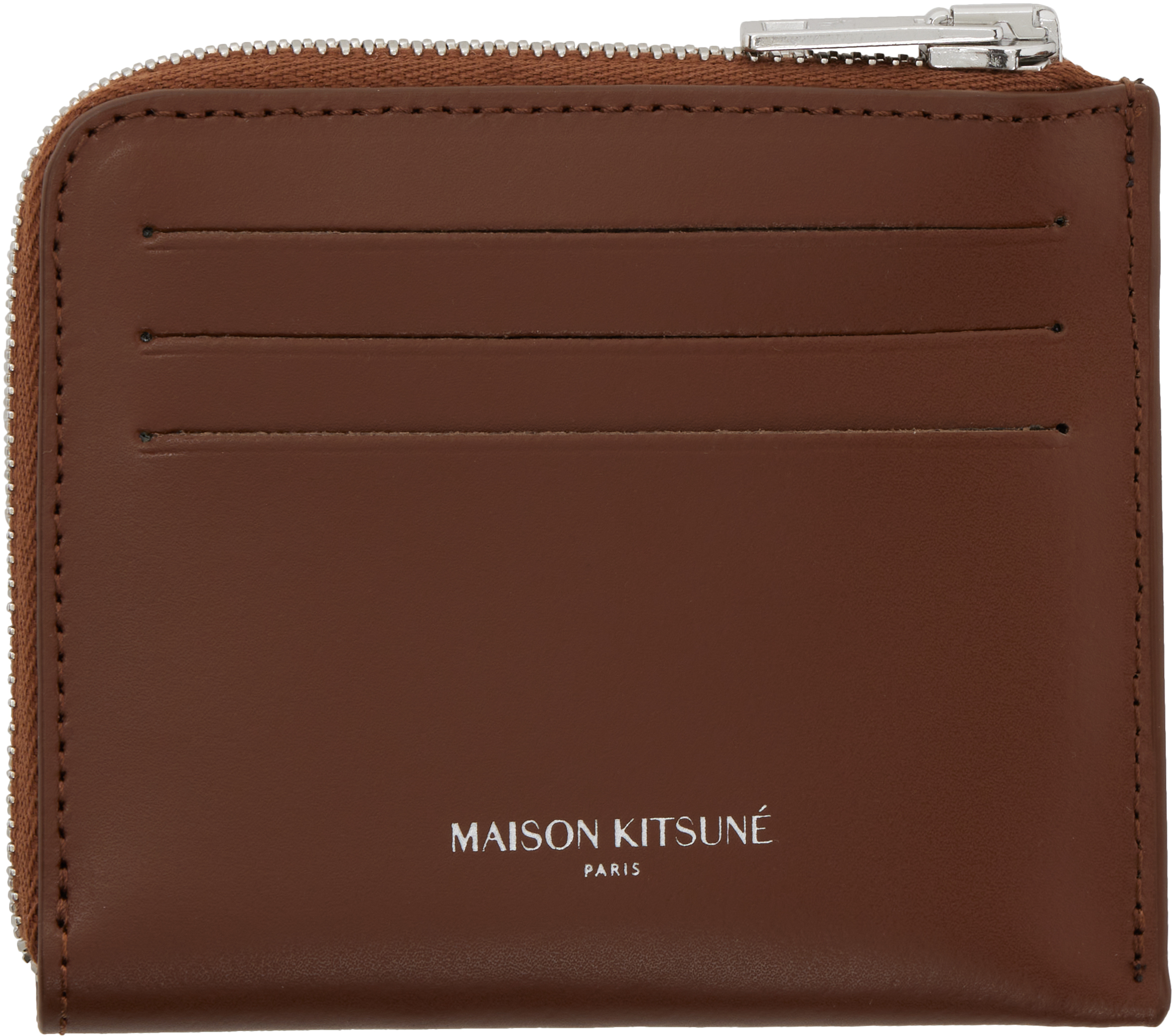 Brown Fox Head Zipped Card Holder – On Sale Now with Up to