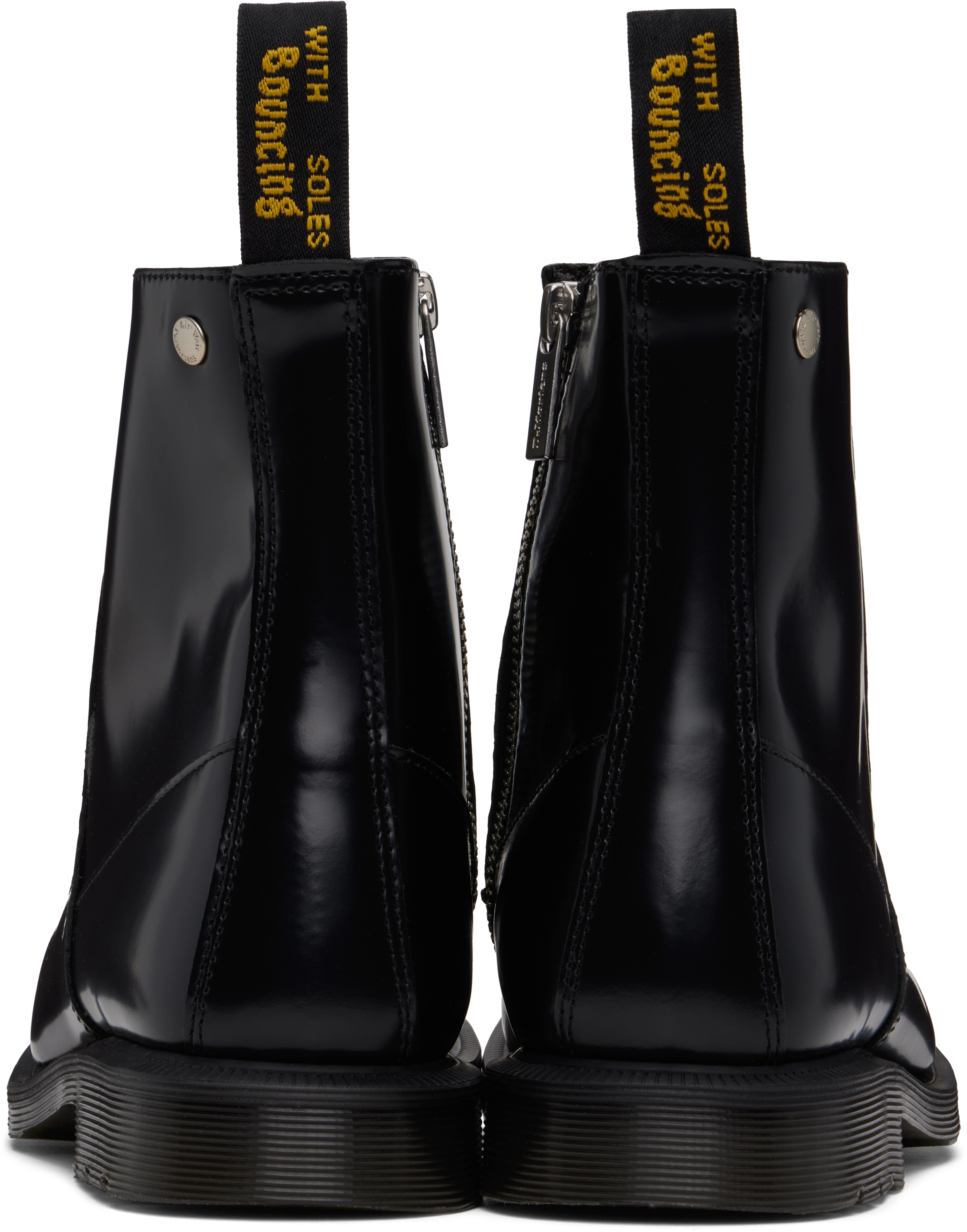 Black Durrow Zip Boots – On Sale Now with Up to 40% Off | Discover
