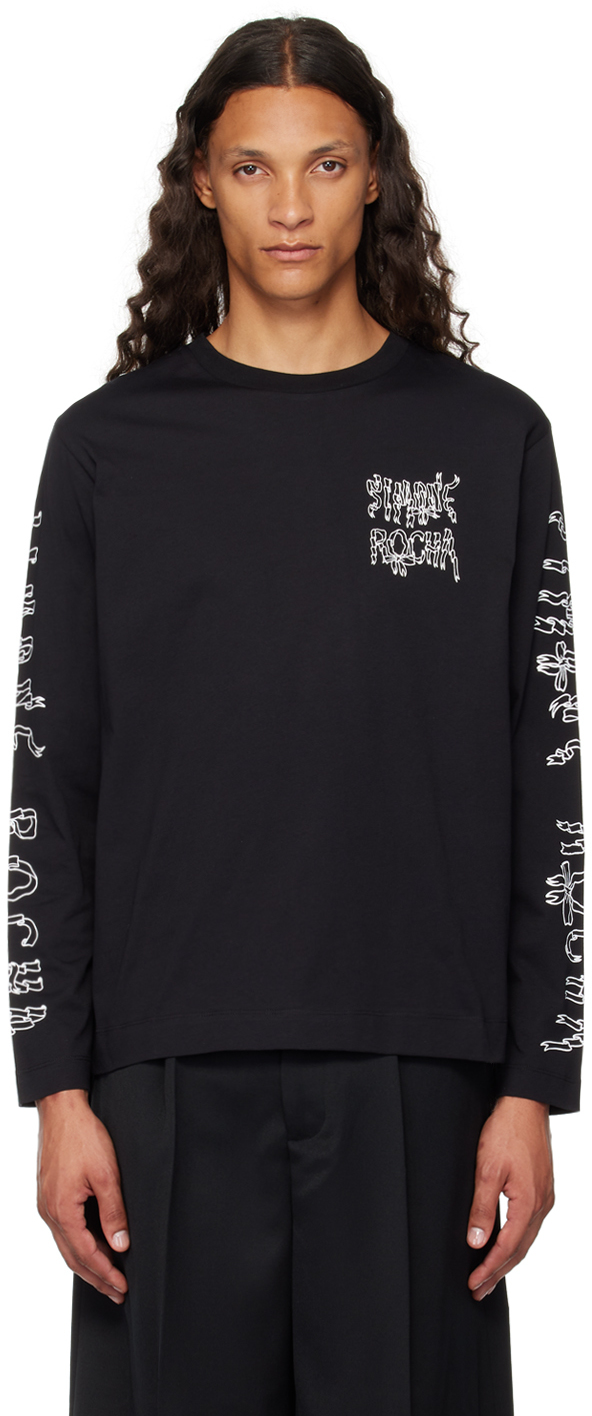 【関税込み】Simone Rocha Tシャツ Simone Rocha White Boxy T-Shirt Simone Rocha