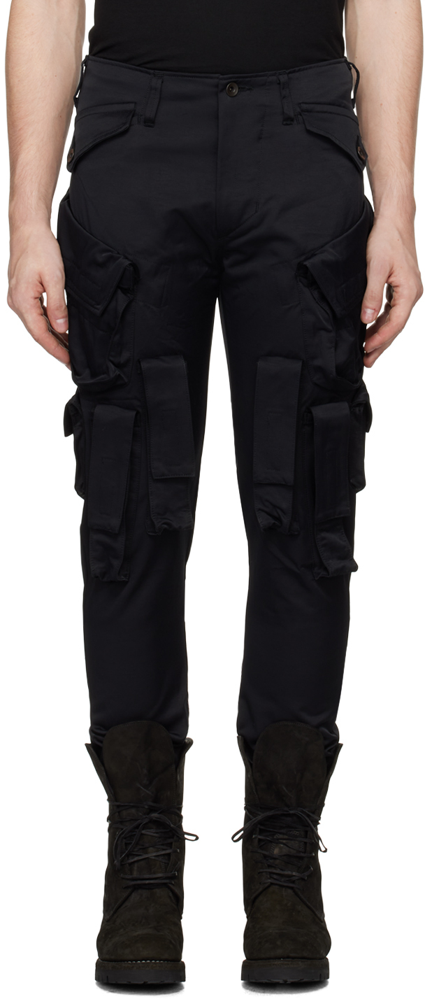 Julius Black Prism Cargo Pants - Free Shipping - BeyondStyle