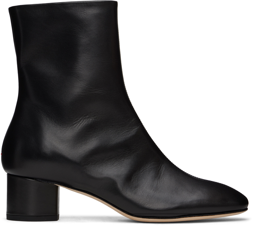 【関税込み】Aeyde ブラック Allegra ブーツ AEYDE Black Allegra Boots - Shoes - BeyondStyle
