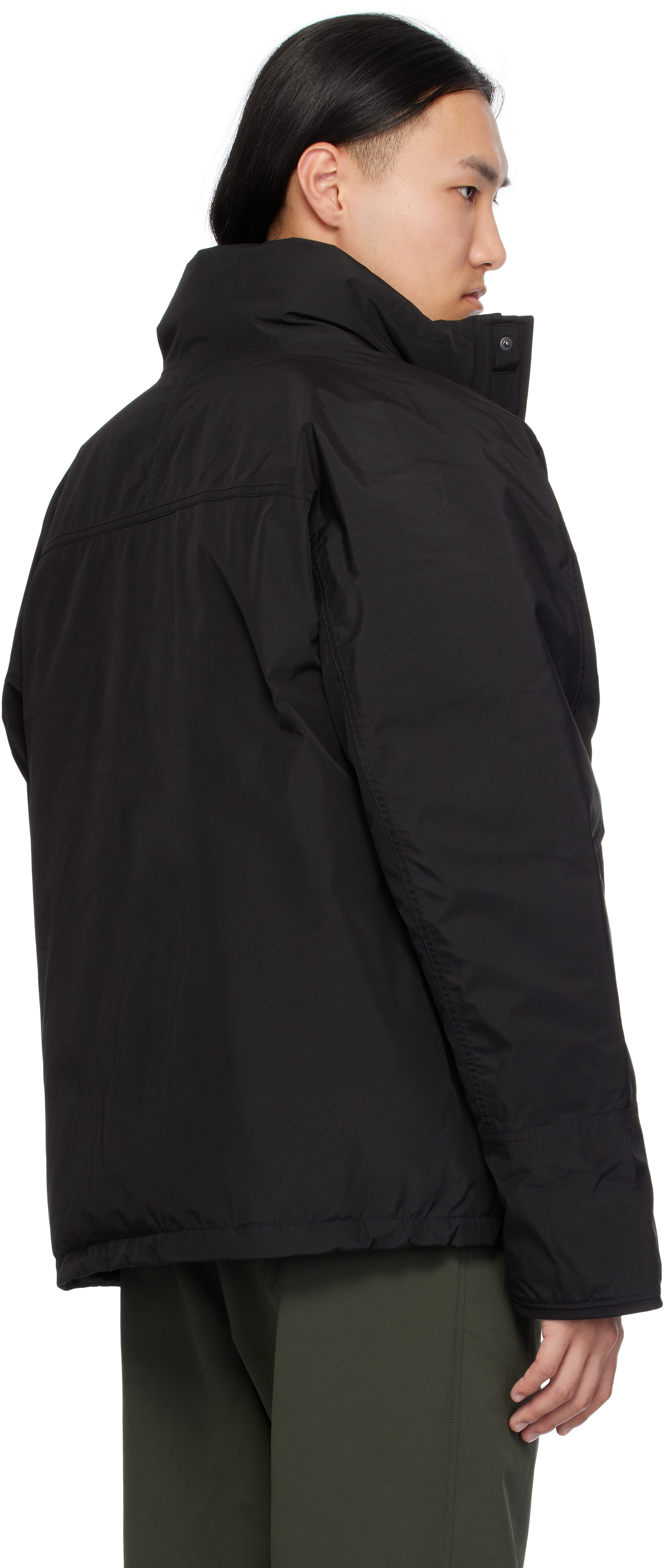 Black GORE-TEX Short Down Jacket – On Sale Now with Up to 52% Off