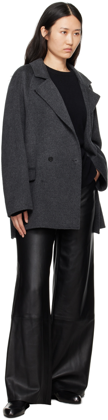 コート Loulou Studio COAT (GARY IVORY) Loulou Studio Ivory Wool Blend Gary Coat | italist