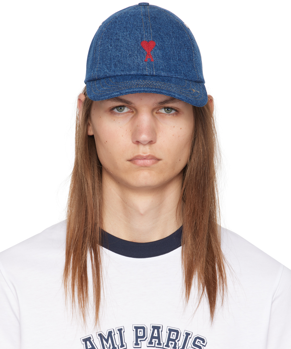 Blue Ami de Coeur Cap – On Sale Now with Up to 31% Off