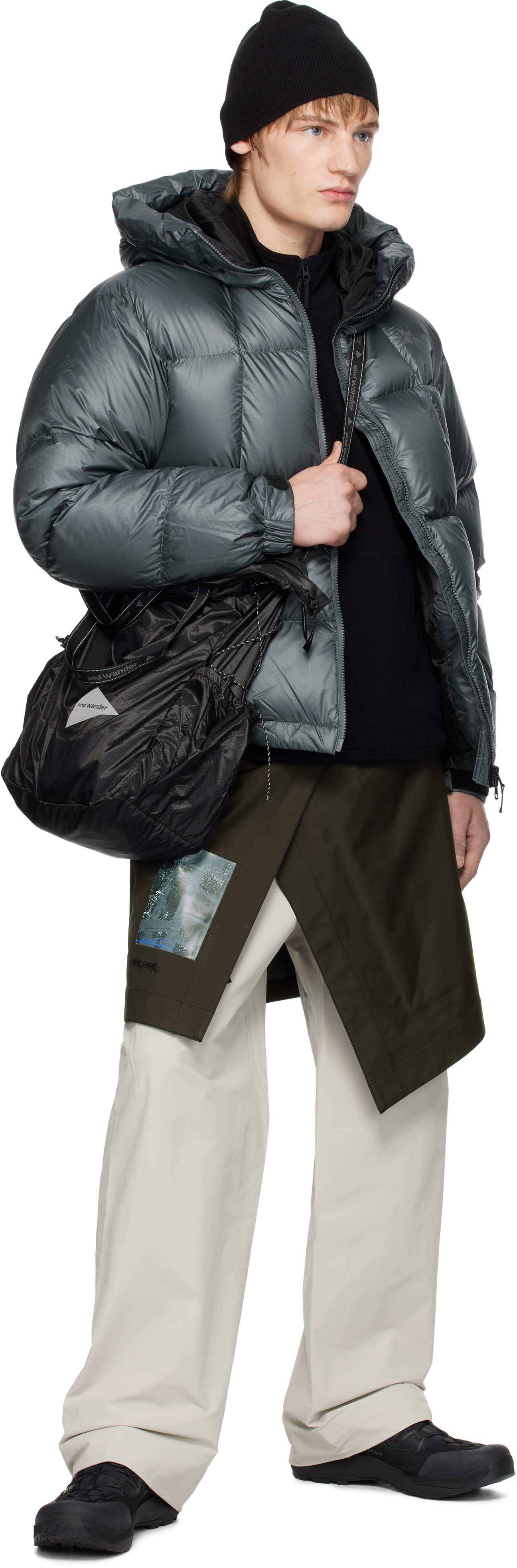 ジャケット・アウター GOLDWIN Pertex Quantum Down Parka GREY 3 Goldwin Gray Pertex Quantum Down Jacket | ssense | REVERSIBLE