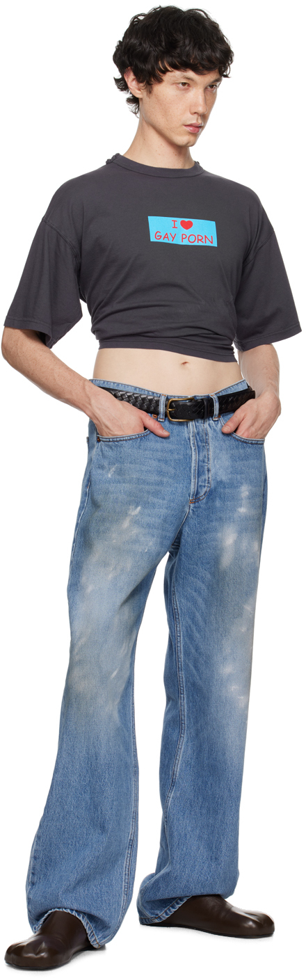 【関税込み】Magliano ブルー Cantiere Flattone ジーンズ Blue Cantiere Flattone Jeans by Magliano on Sale