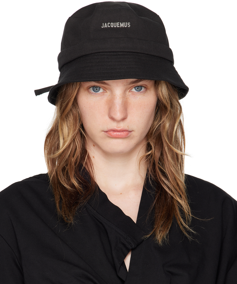 JACQUEMUSジャックムスLe Bob Bordado Logo Bucket Hatキャップ Le Bob Bordado bucket hat in beige - Jacquemus | Mytheresa