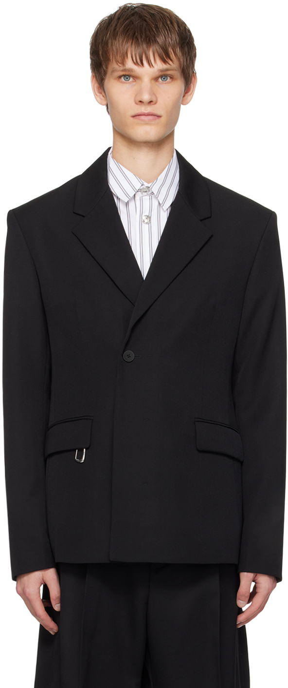 Jacquemus Black Les Classiques 'La veste Melo tuxedo' Blazer
