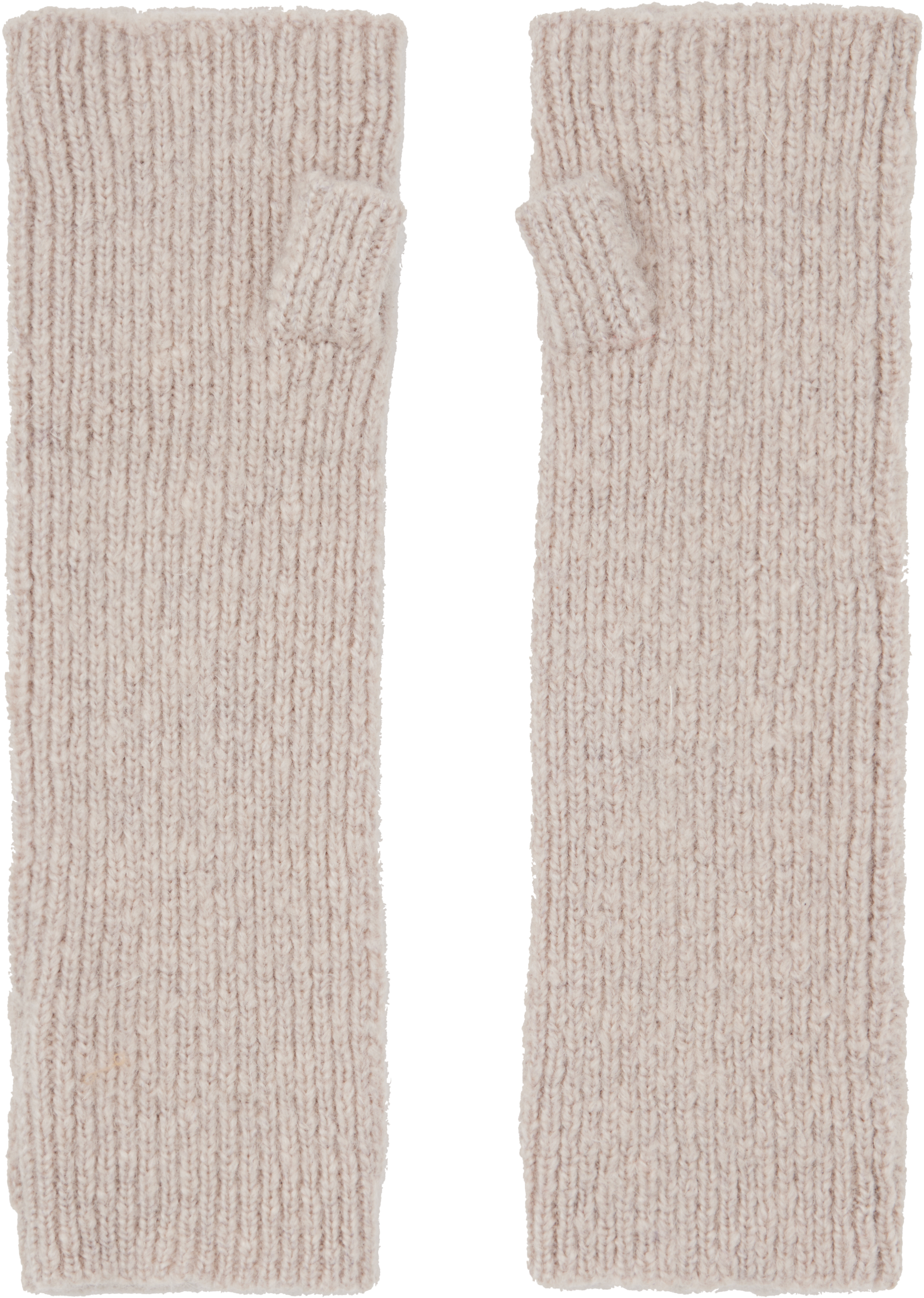 Isabel Marant Beige Treva Gloves - Accessories - BeyondStyle