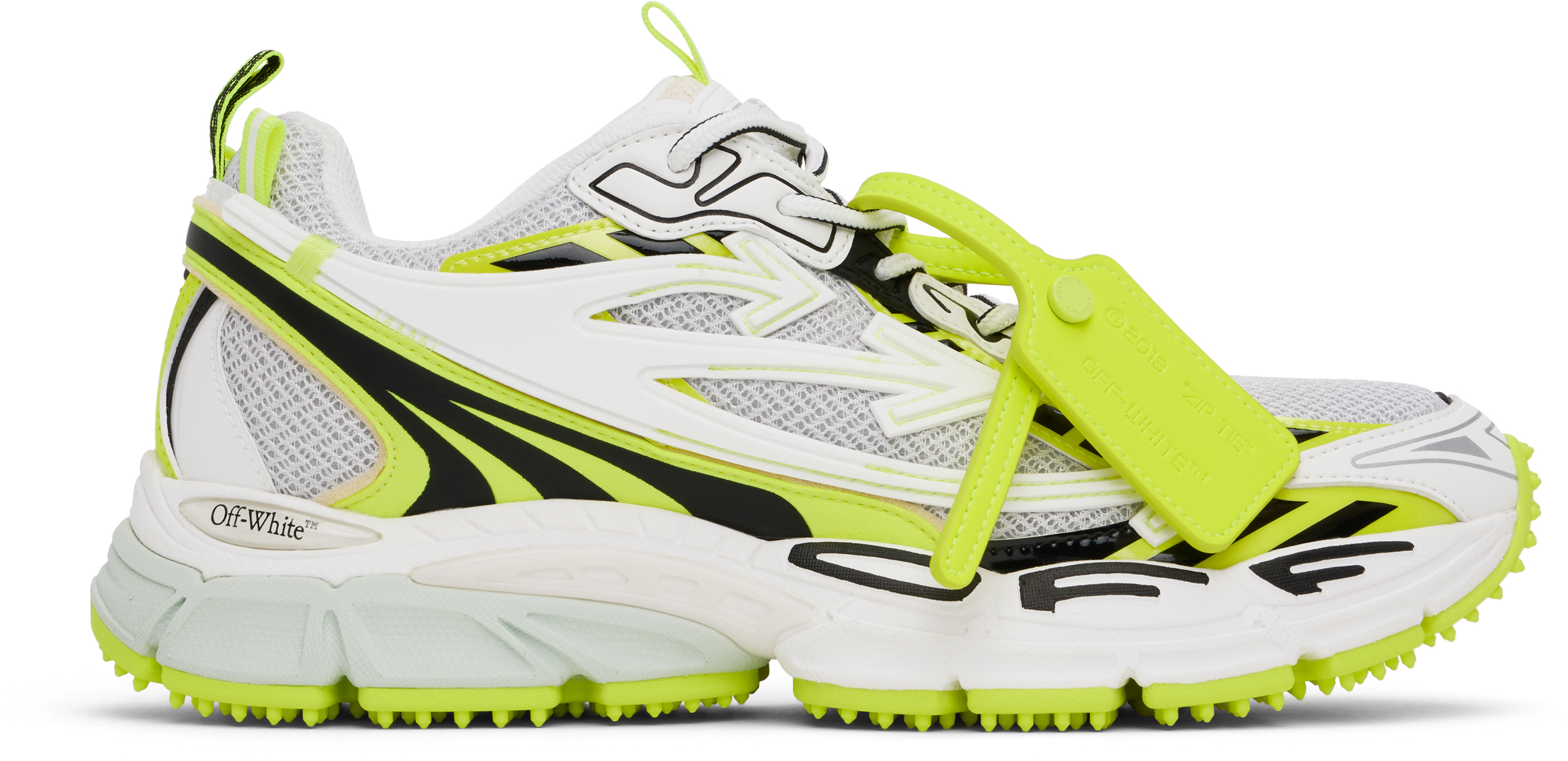 Off-White Be Right Back Sneakers スニーカー 関税送料無料 Shop White & Yellow Be Right Back Sneakers on Sale at