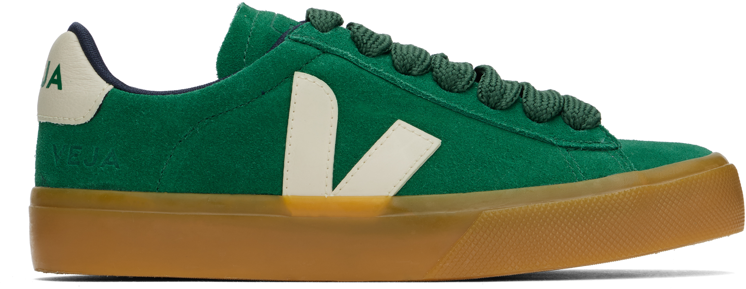 【関税込み】Campo Bold Sneakers - Veja - Leather - Green Amazon.com | VEJA Women's Campo Bold Sneaker, Golf/Pierre, 5