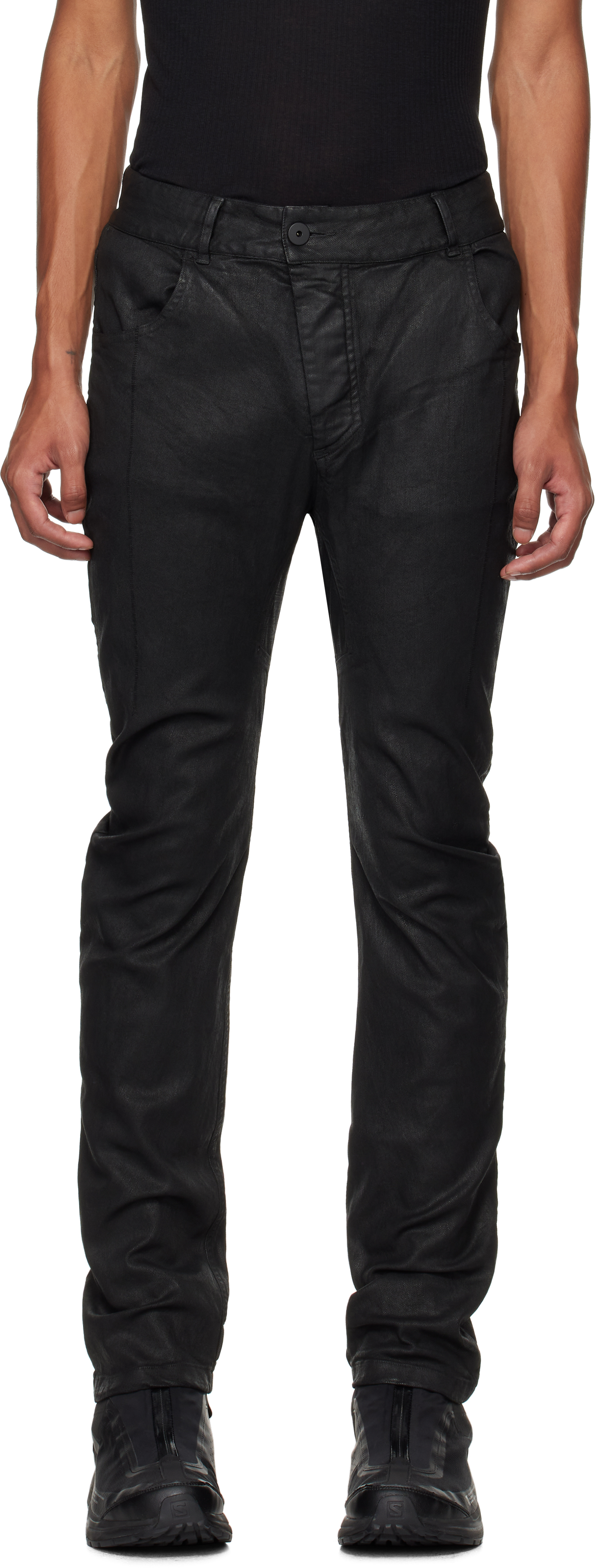 11 by Boris Bidjan Saberi Black P1C Jeans - Pants - Compare