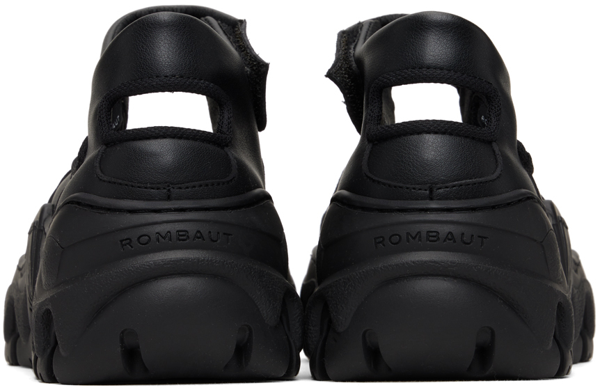 【関税込み】Rombaut ブラック Boccaccio II Ibiza スニーカー Black Boccaccio II Ibiza Sneakers by Rombaut on Sale