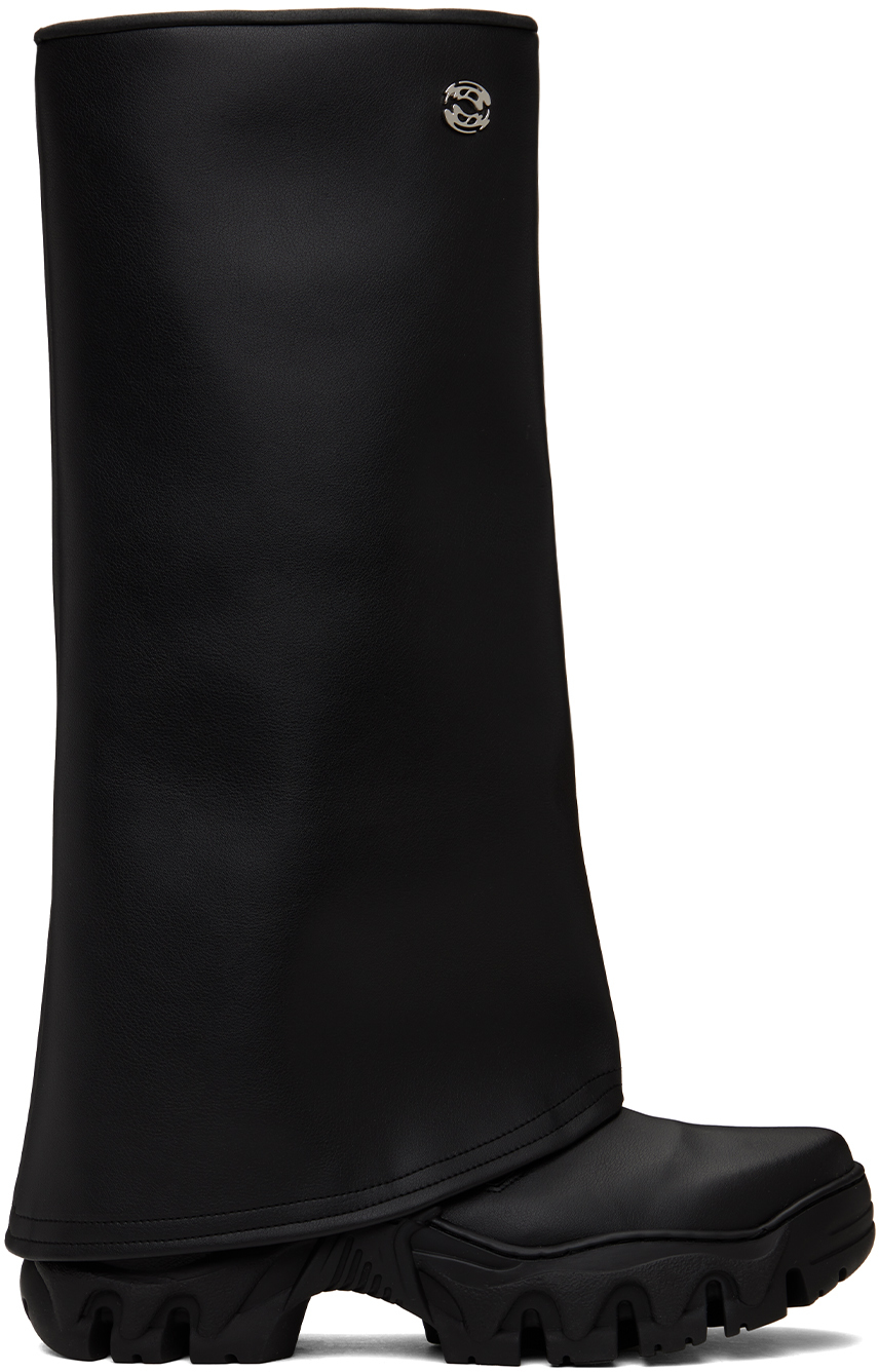 Rombaut Black Boccaccio II Rain Boots - Shoes - Free