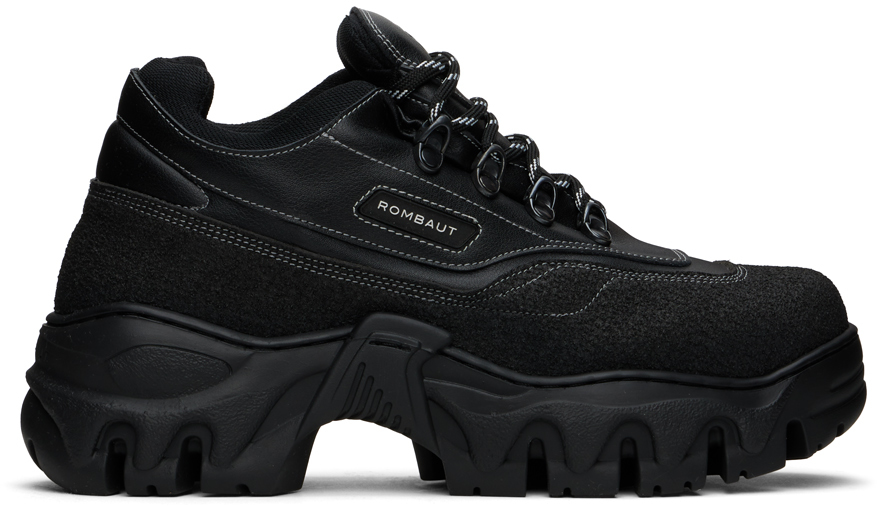 Rombaut Black Boccaccio II Asfalto Sneakers - Casual Shoes