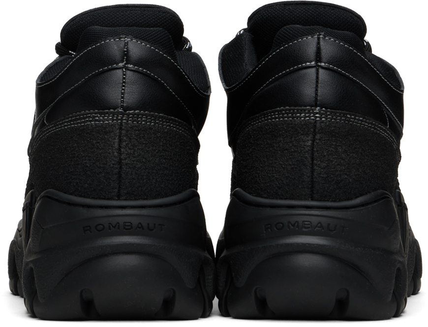 ROMBAUT BOCCACCIO Ⅱ ASFALTO BLACK Boccaccio II Black - Rombaut - Footwear – ROMBAUT