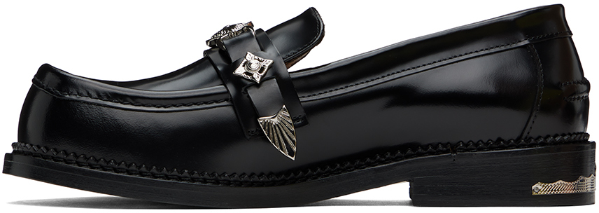 【関税込み】Toga Virilis SSENSE限定 ブラック ローファー SSENSE Exclusive Black Loafers by Toga Virilis on Sale