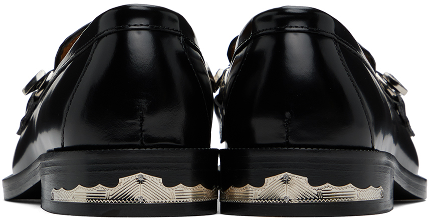 TOGA VIRILIS Faux Leather Pant ブラック TOGA VIRILIS(トーガビリリース) LOAFER BLACK POLIDO