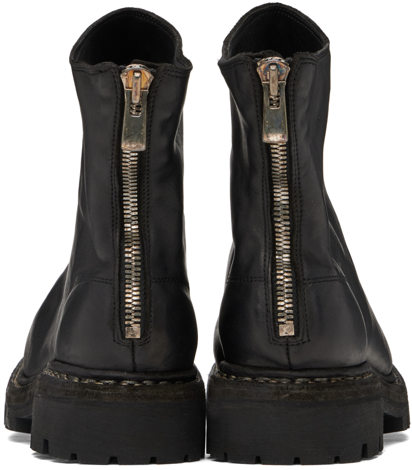 796V_N - CALF REVERSE LINED（black t） guidi Black 796V_N Boots - Shoes - Compare Prices from 7+
