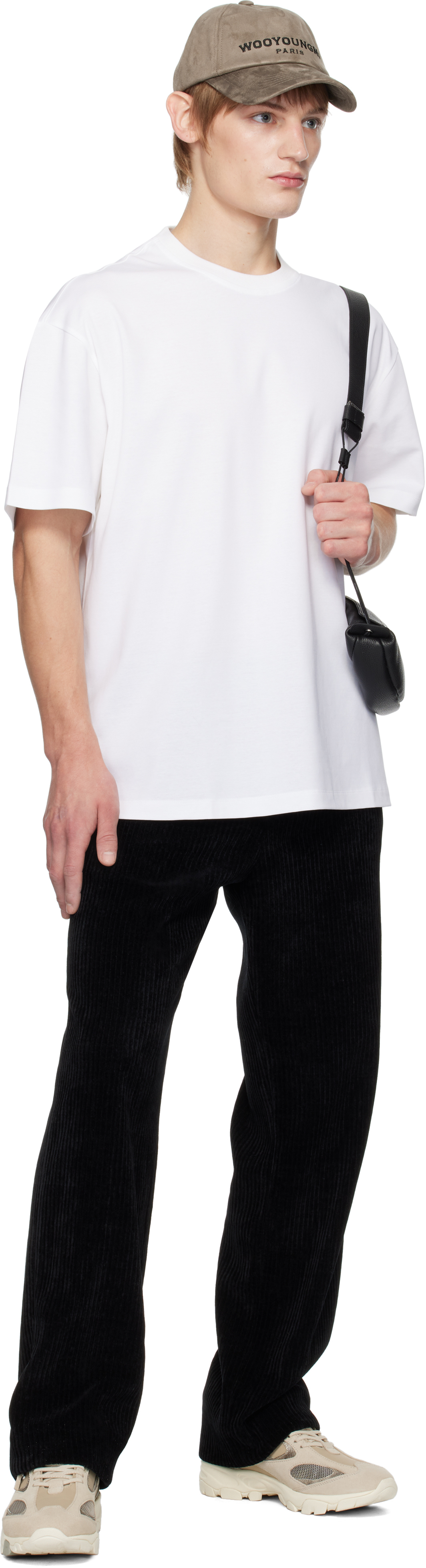 【WOOYOUNGMI】 White Back Logo T-Shirt Black - 22FW W) Wooyoungmi White Back Logo T-Shirt Black - 22FW