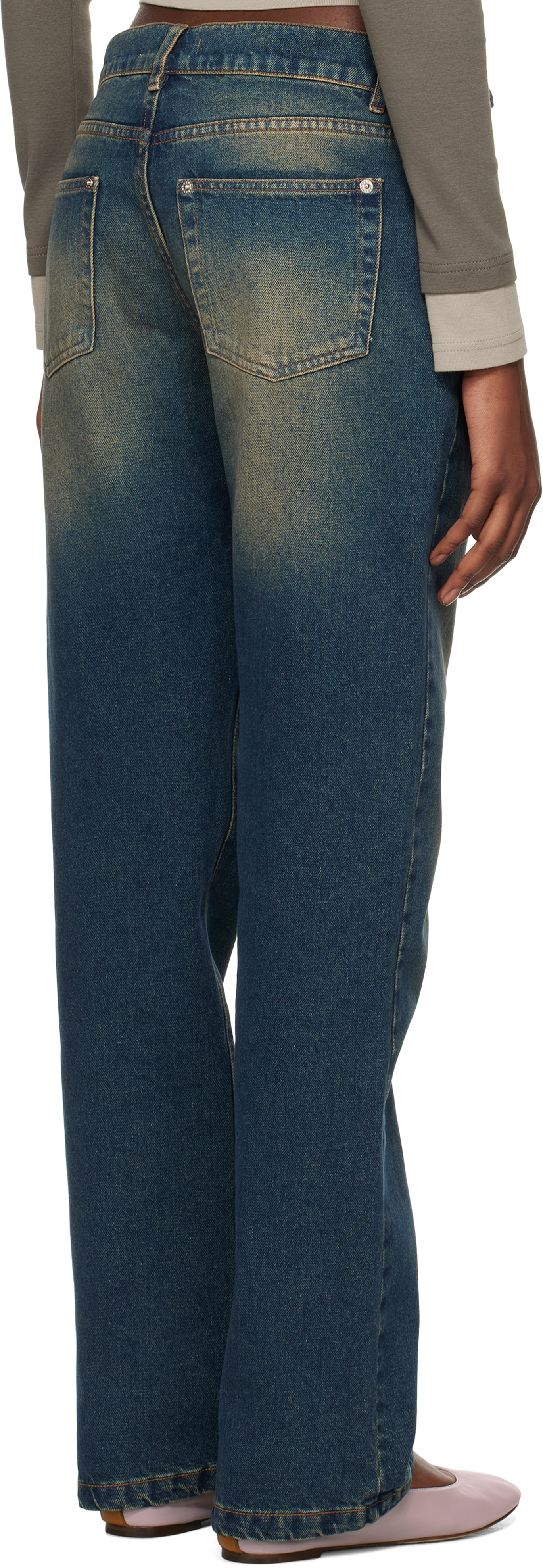 【関税込み】Gimaguas ブルー Manu ジーンズ Manu Trousers Denim Blue – Gimaguas