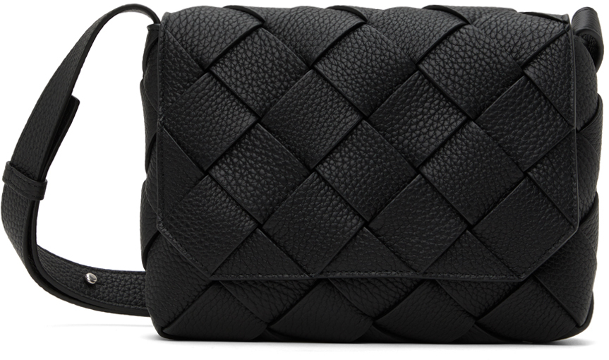 ショルダーバッグ BOTTEGA VENETA Black Nappa Leather Veneto Crossbody Bag Bottega Veneta Black Diago Bag - Crossbody Bags - Compare