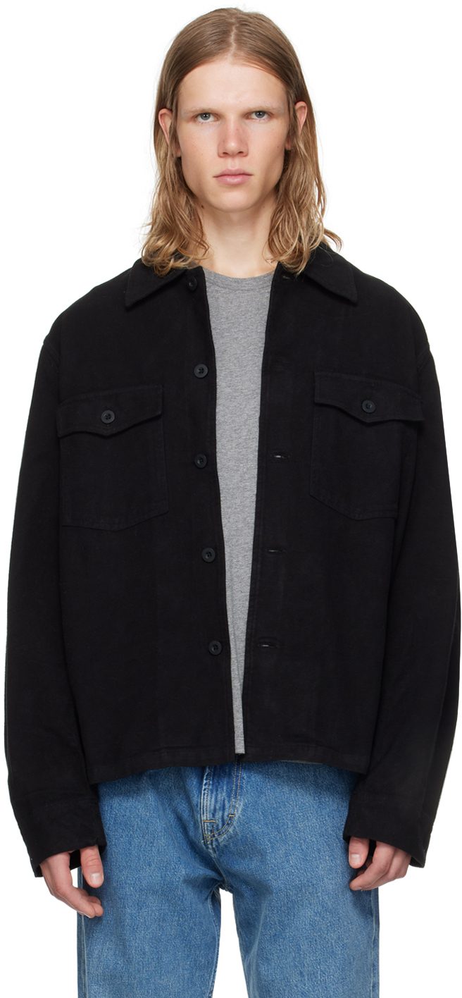 Our Legacy Black Evening Coach Jacket - Jackets - Compare